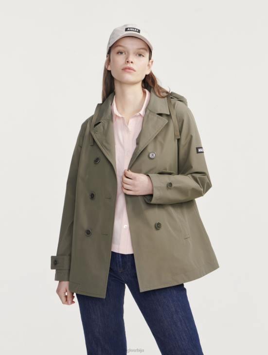 Жене таиллис и Aigle гор-текс кратки инспир капут Одећа PTJX474