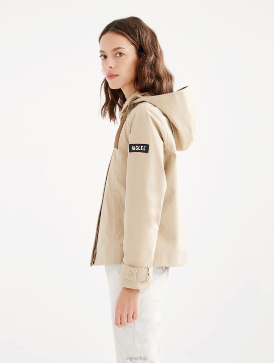 Жене осиер и Aigle горе-тек јакна са капуљачом Одећа PTJX488