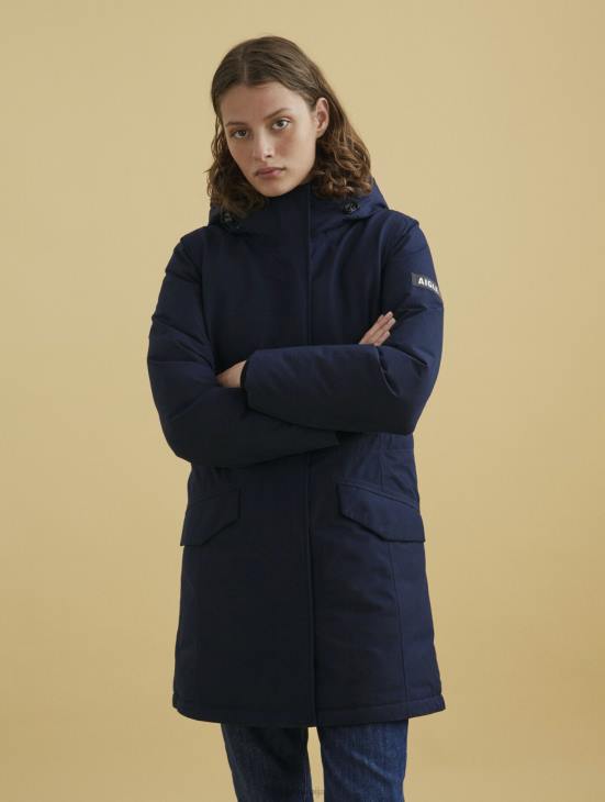 Жене марине Aigle веома топла парка и горе-текс Одећа PTJX714