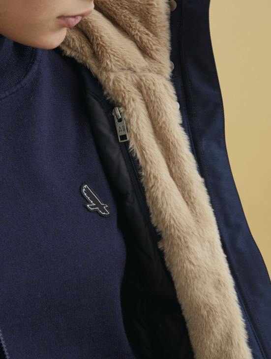 Жене марине Aigle веома топла парка и горе-текс Одећа PTJX714