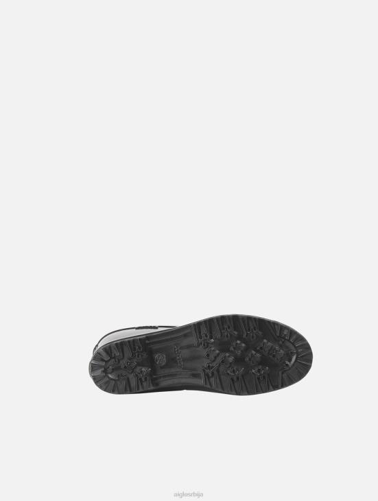 Жене ноир Aigle патентиране чизме за кишу чизме PTJX515