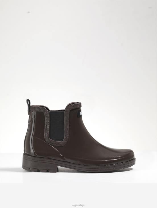 Жене какао Aigle кишне чизме инспирисане коњаништвом чизме PTJX519