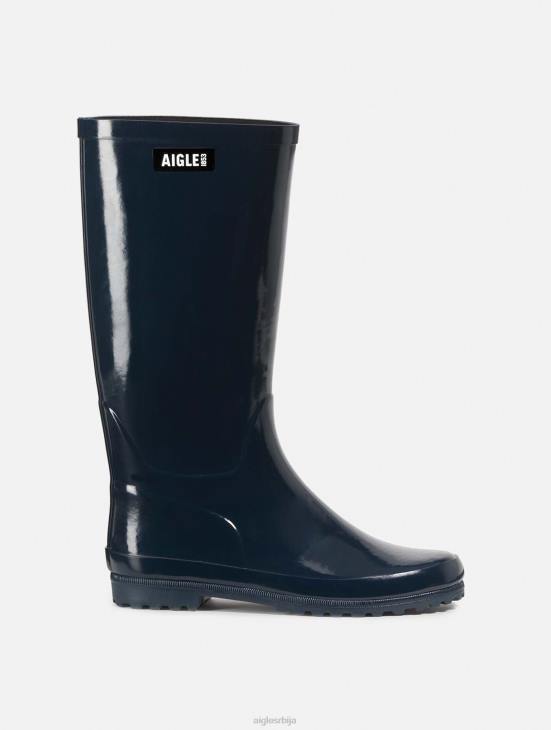 Жене марине Aigle патентиране чизме за кишу чизме PTJX534