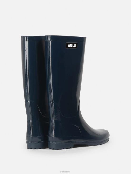 Жене марине Aigle патентиране чизме за кишу чизме PTJX534