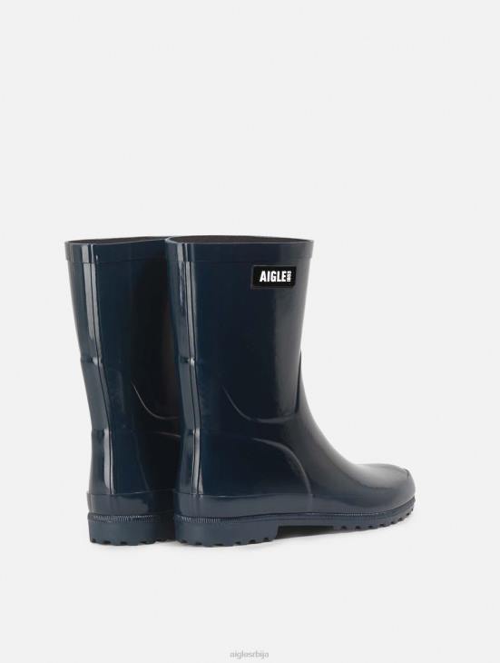 Жене марине Aigle патентиране чизме за кишу чизме PTJX538