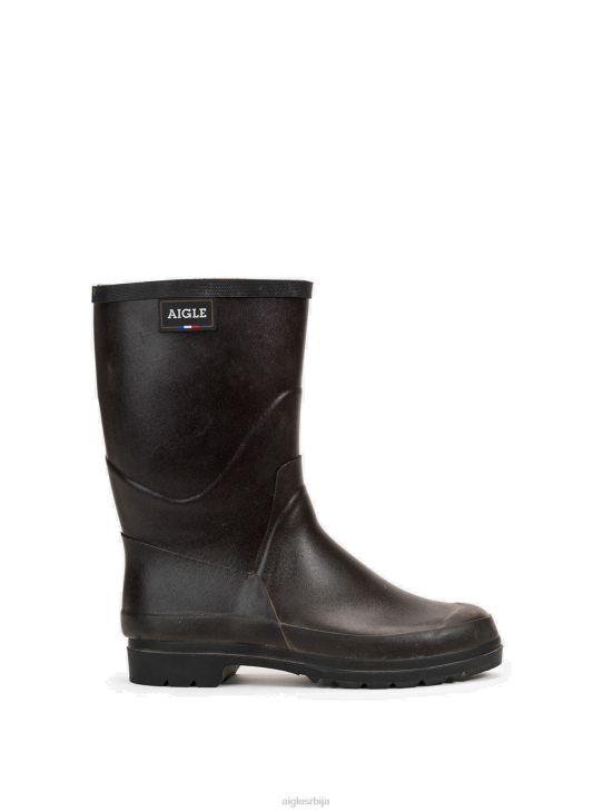 Жене брун Aigle кишне чизме произведене у Француској чизме PTJX652