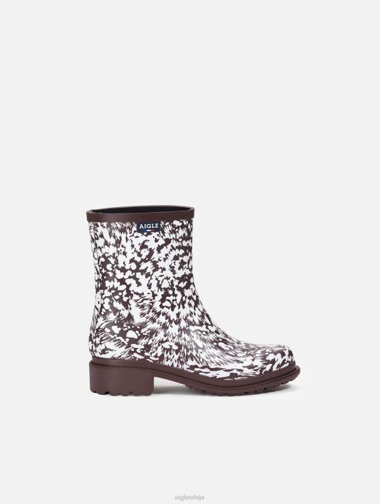 Жене фудге пр Aigle x Centre Pompidou чизме за кишу произведене у Француској чизме PTJX695