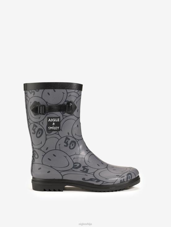 Жене Смајли Aigle x Smiley гумене чизме чизме PTJX646