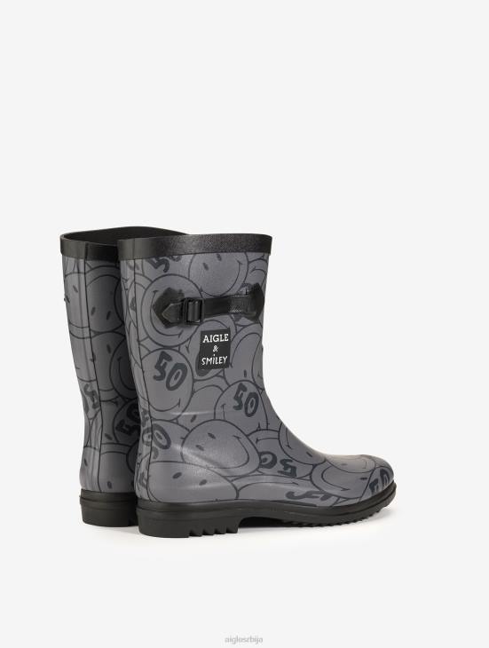Жене Смајли Aigle x Smiley гумене чизме чизме PTJX646