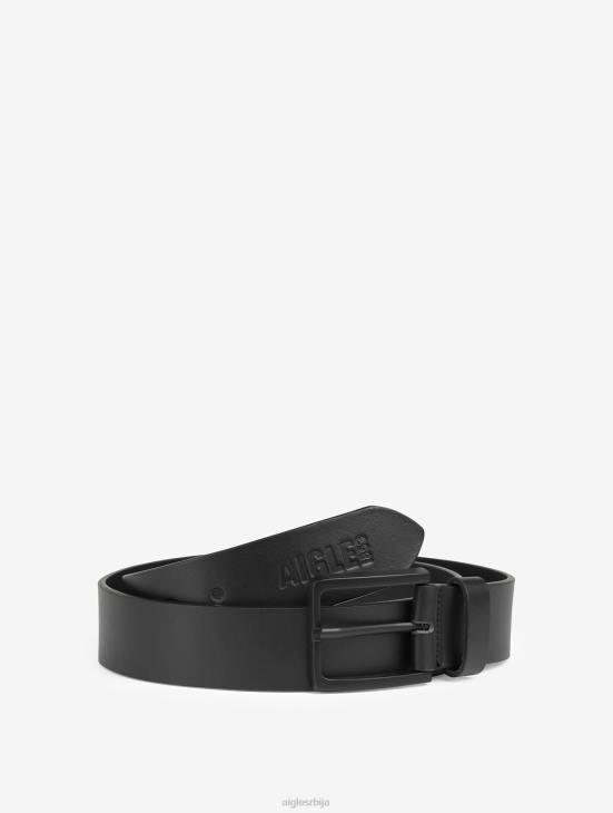 мушкарци ноир Aigle кожни каиш Прибор PTJX374