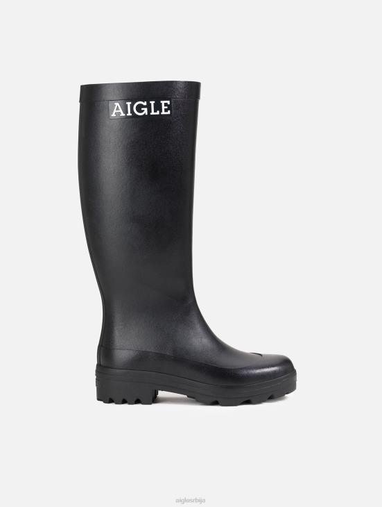 мушкарци ноир Aigle нова икона ручно рађена у Француској чизме PTJX226