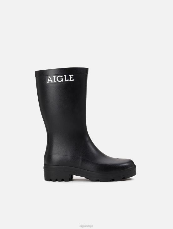 мушкарци ноир Aigle нова икона ручно рађена у Француској чизме PTJX227